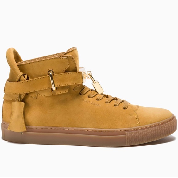 Buscemi 100mm Sneakers. Gum Wheat. - Picture 2 of 5